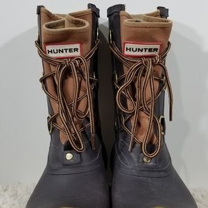Hunter Sascha Rain Boots  Sz 8